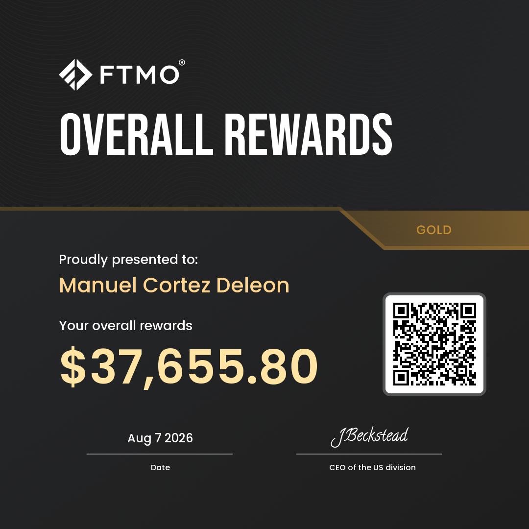Comprobante FTMO de US$37.655,80 para Manuel Cortez Deleon